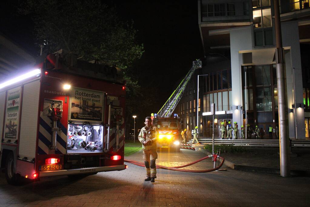 Felle uitslaande brand in Art Hotel
