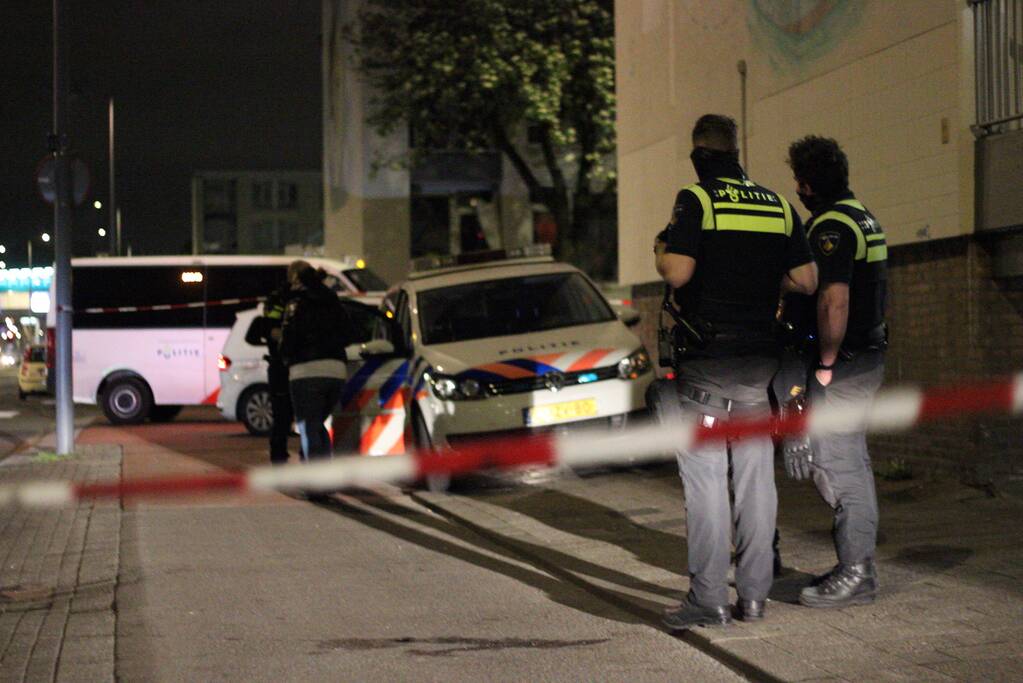 Schoten gelost na ruzie op straat