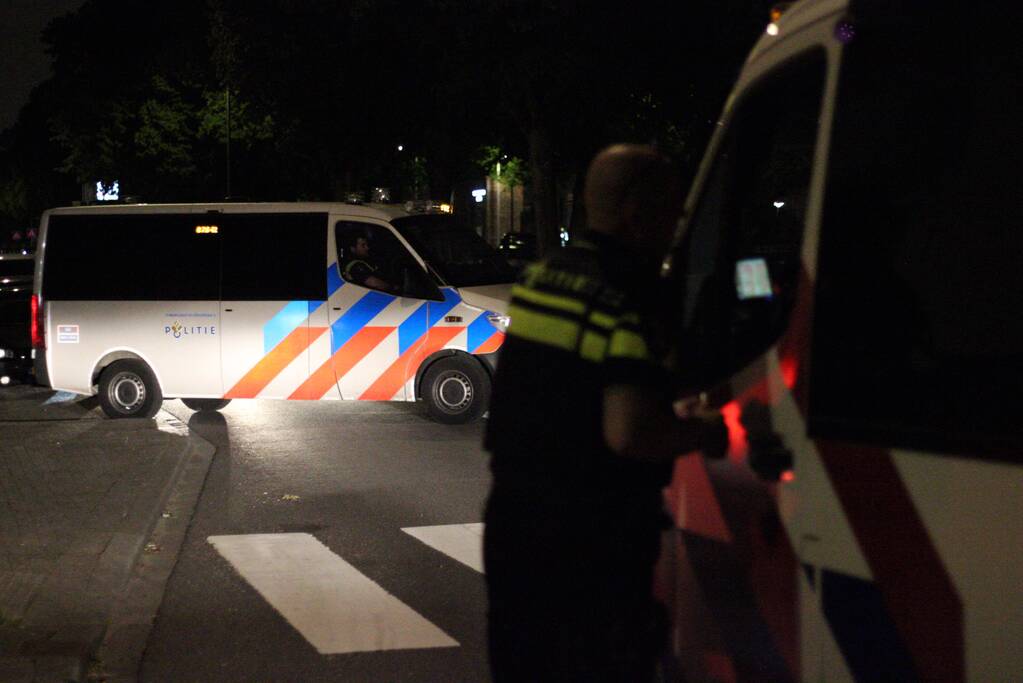 Schoten gelost na ruzie op straat