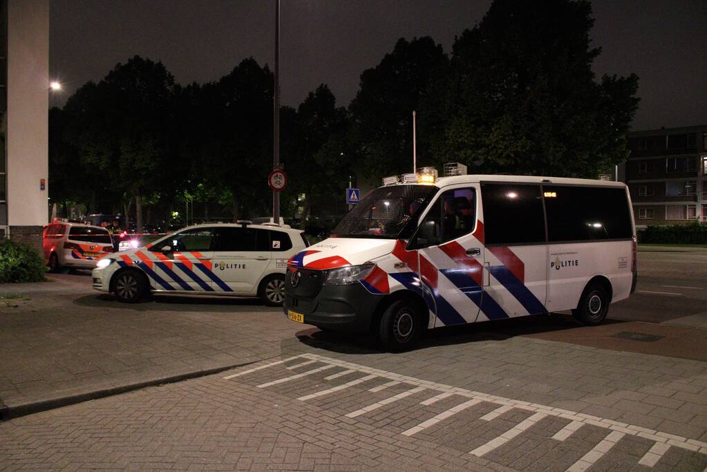 Schoten gelost na ruzie op straat