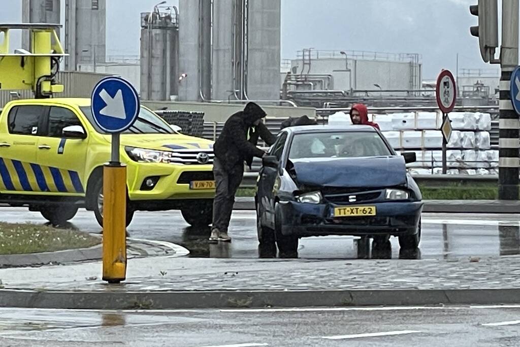 Auto's beschadigd na ongeval