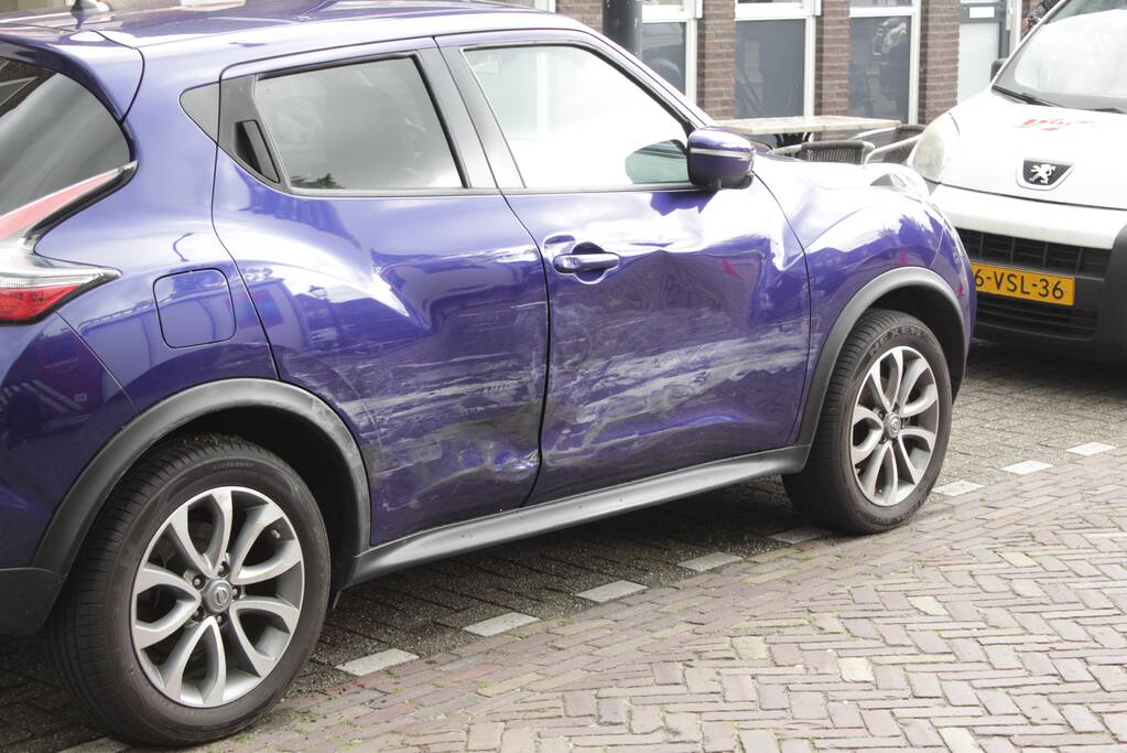 Ravage door ongeval met personenauto