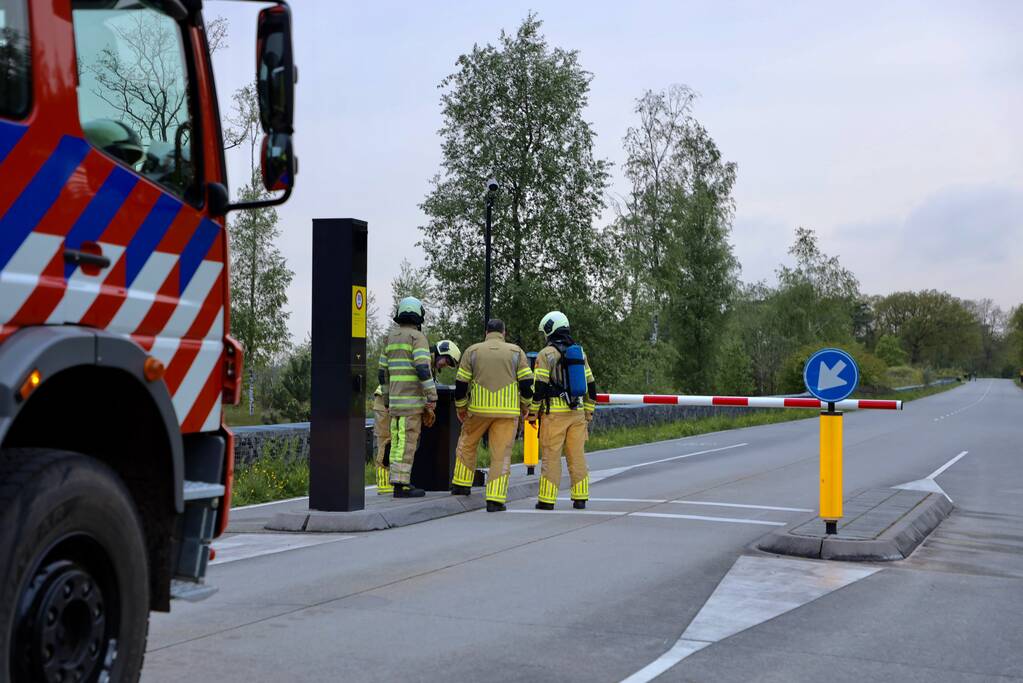 Brand in bunker op militaire vliegbasis