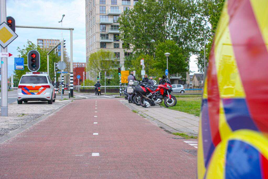 Motorrijder gewond na ongeval