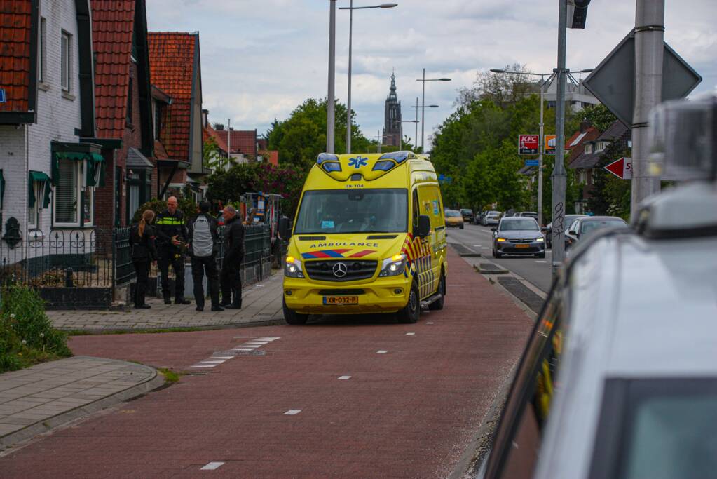 Motorrijder gewond na ongeval