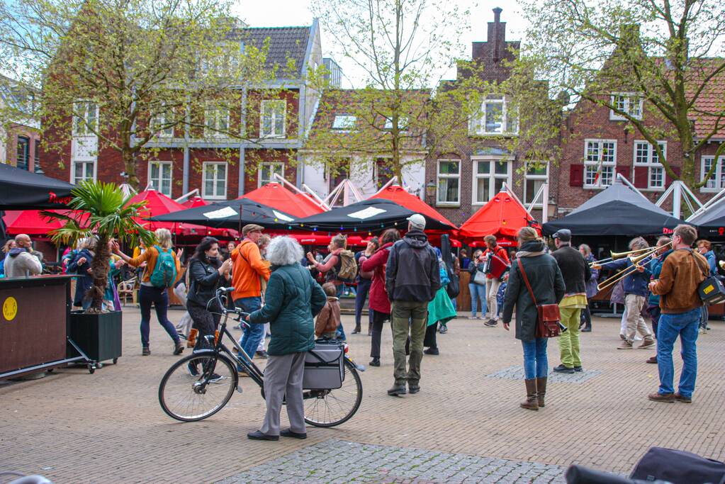 Stad verrast met flashmob