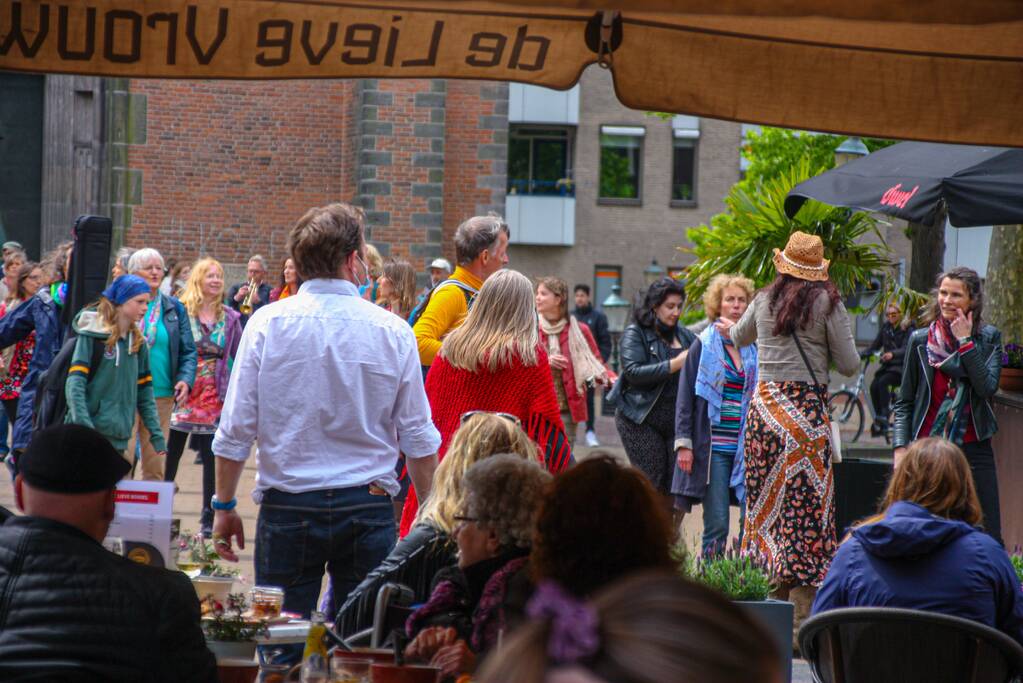 Stad verrast met flashmob