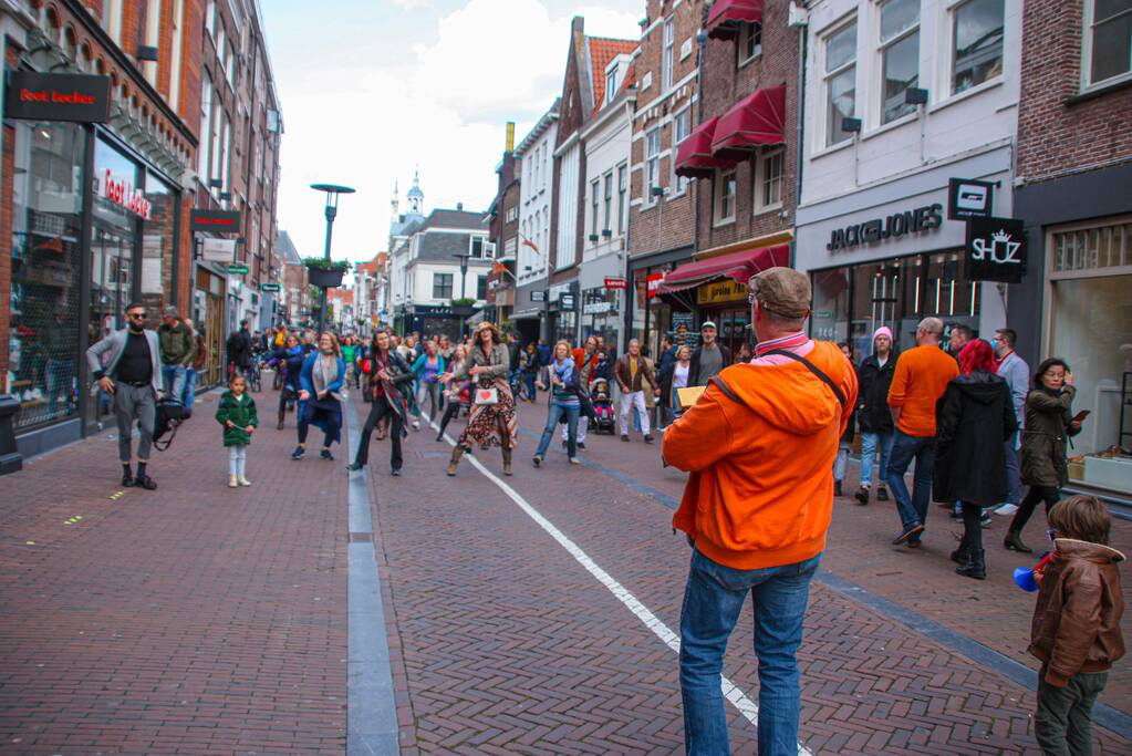 Stad verrast met flashmob