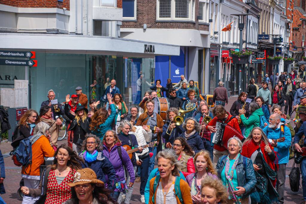 Stad verrast met flashmob