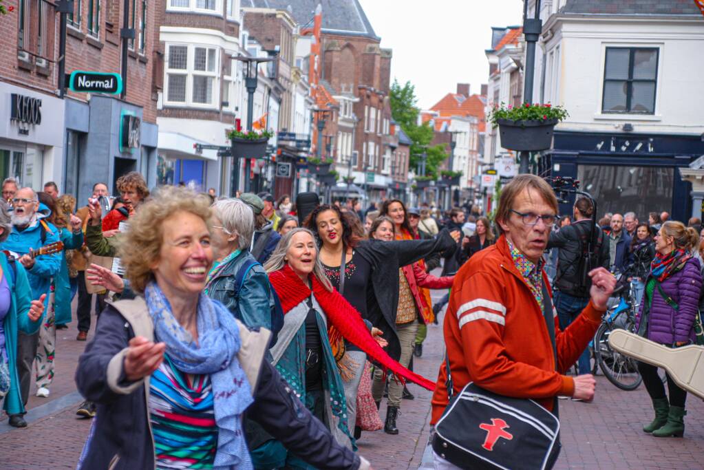 Stad verrast met flashmob