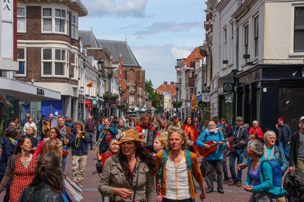 Stad verrast met flashmob