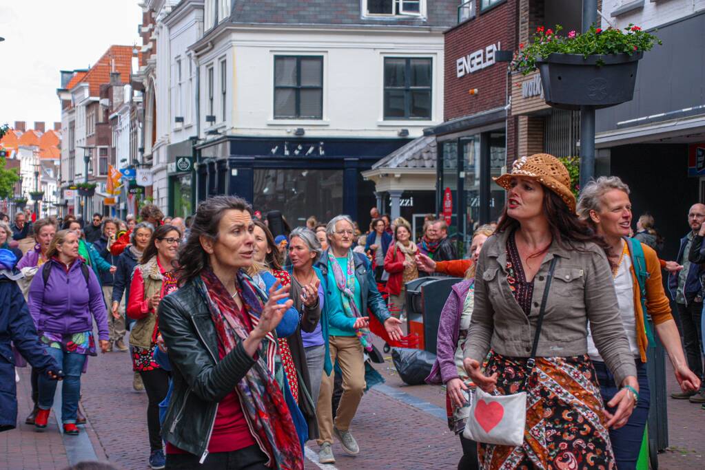 Stad verrast met flashmob