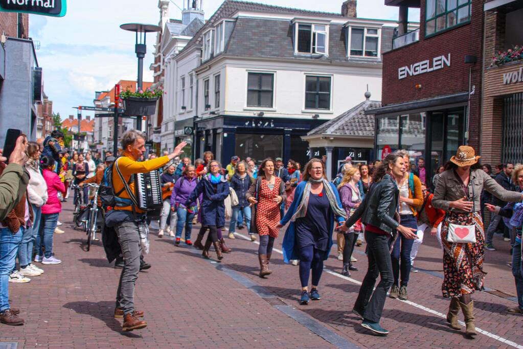 Stad verrast met flashmob