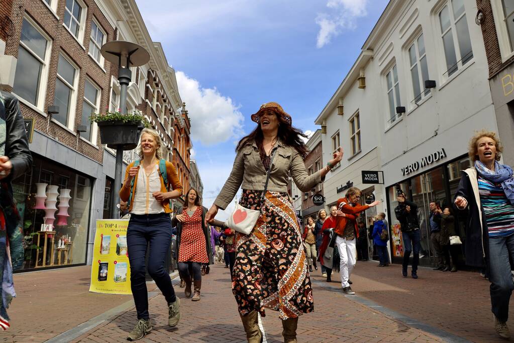 Stad verrast met flashmob