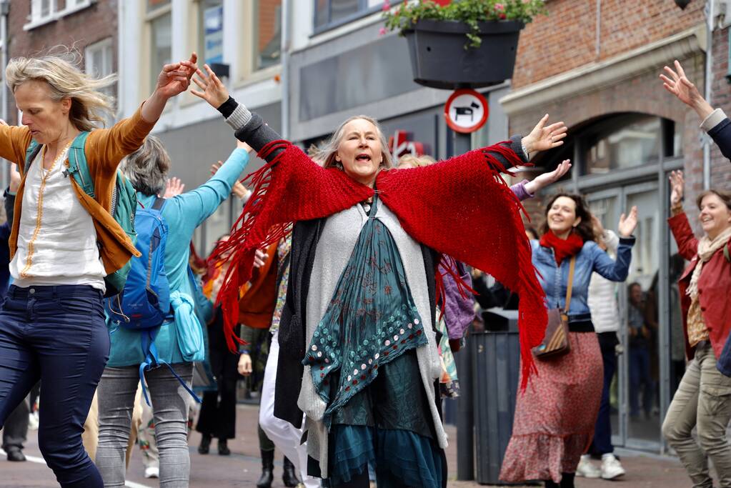 Stad verrast met flashmob