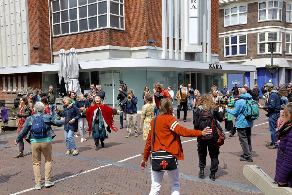 Stad verrast met flashmob
