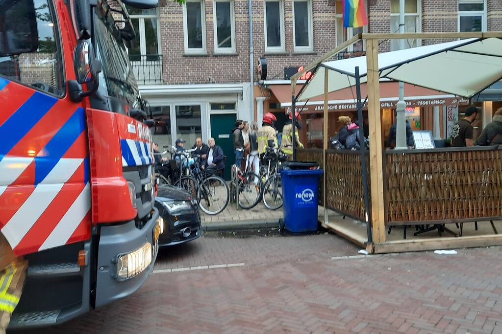 Onderzoek naar mogelijke brand in winkel