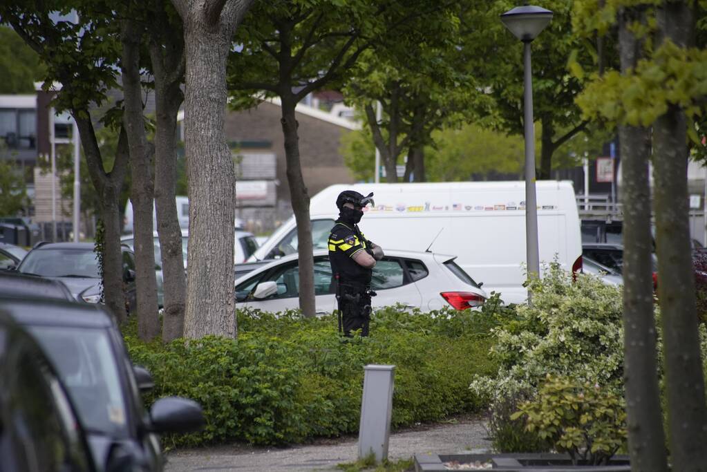 Politie houdt verdachte van bedreiging aan