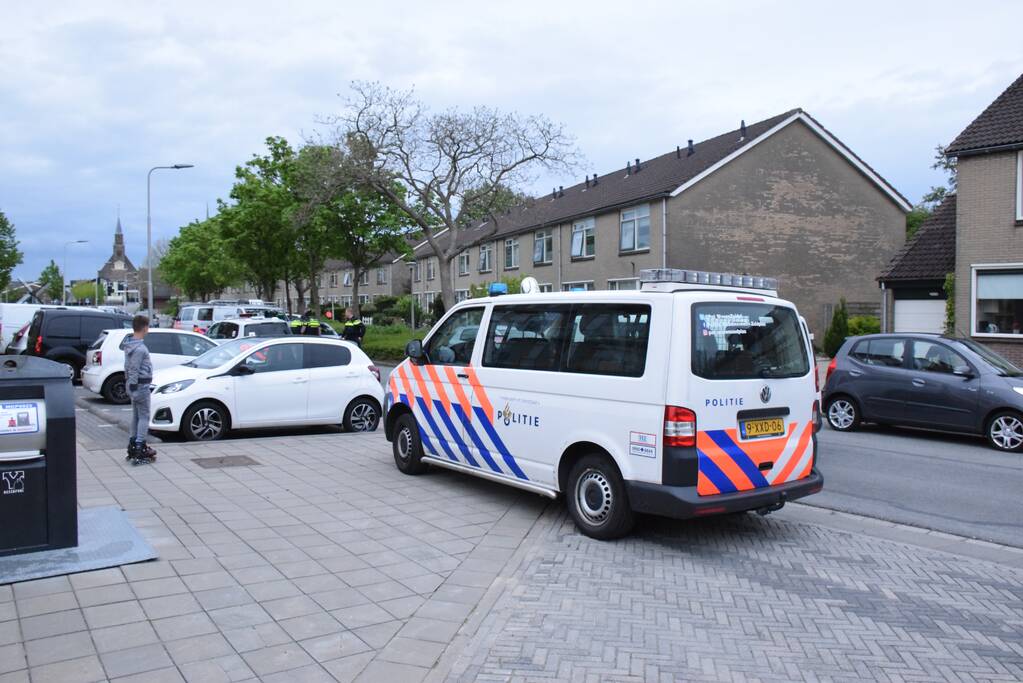 Politie houdt verdachte van bedreiging aan