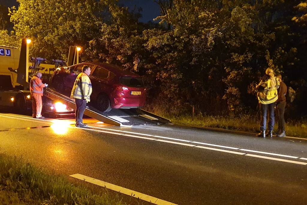 Ongeval tussen twee voertuigen