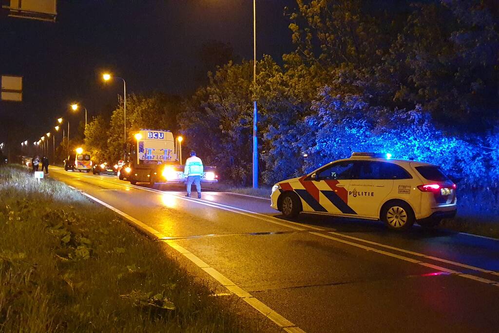 Ongeval tussen twee voertuigen