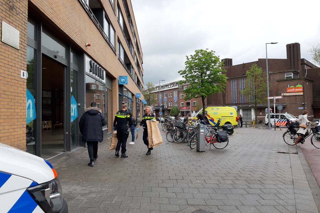 Persoon gewond door steekpartij bij Albert Heijn