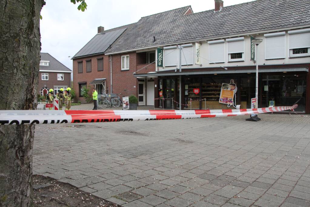 Gasleiding geraakt bij graafwerkzaamheden