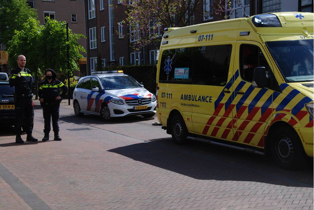 Scooterrijder gewond bij botsing met auto