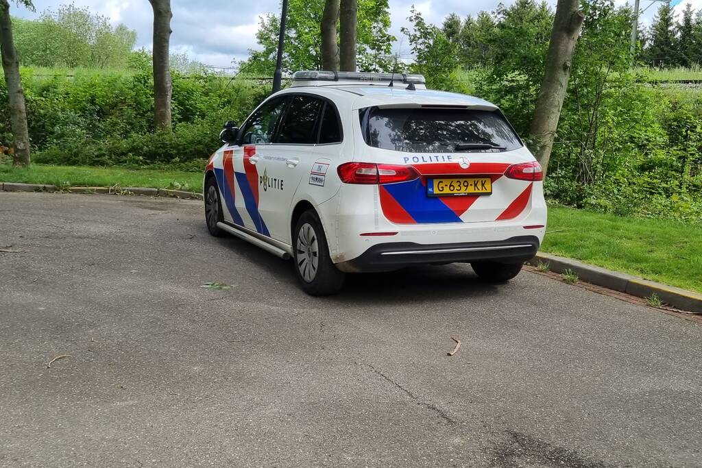Spoorloper van spoor geplukt door agenten