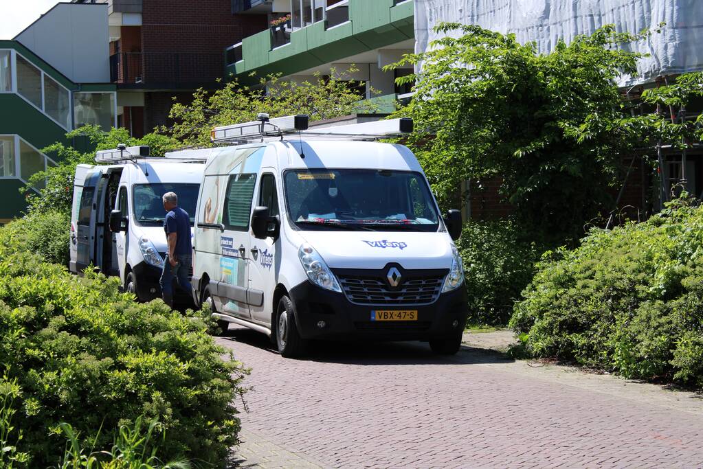 Waterlekkage in woning bij werkzaamheden