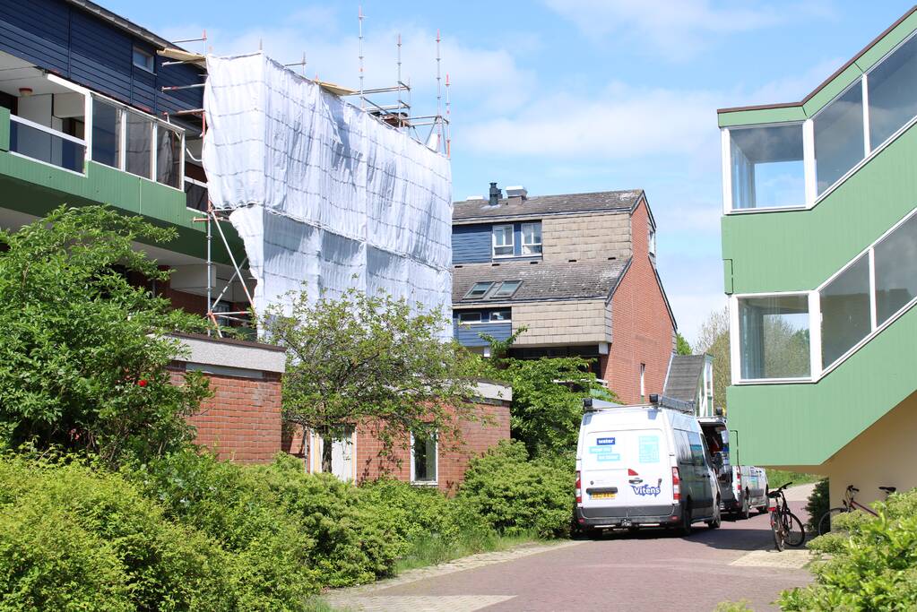 Waterlekkage in woning bij werkzaamheden