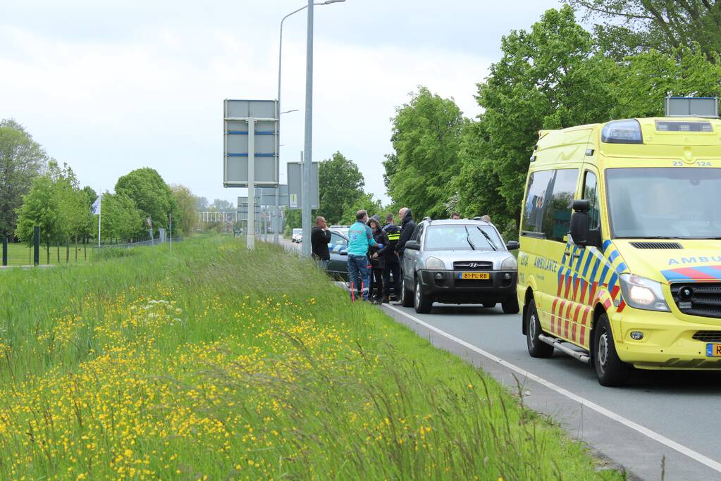 Veel schade bij kop-staart botsing