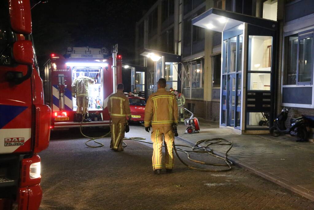 Keukenbrand snel onder controle