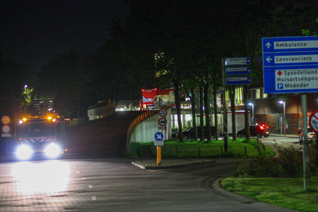 Spoedeisende hulp van Meander Medisch Centrum ontruimd door brand
