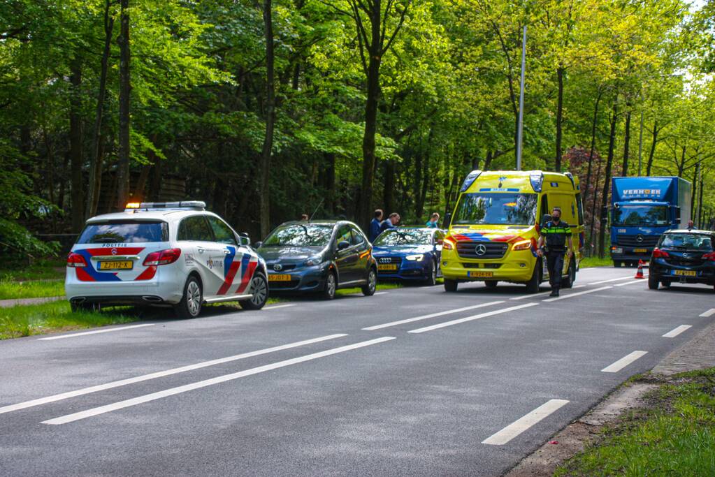 Ongeval tussen motorrijders