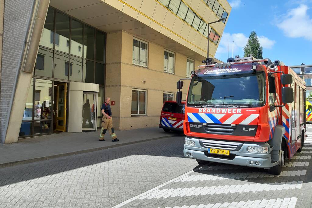 Brand in gezondheidscentrum