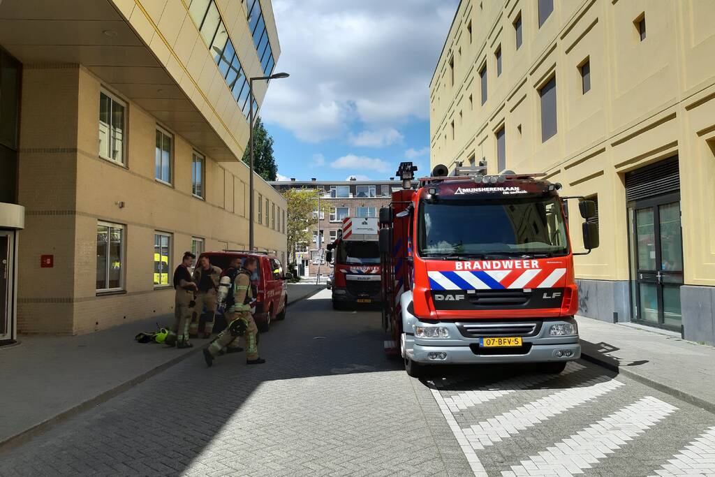 Brand in gezondheidscentrum
