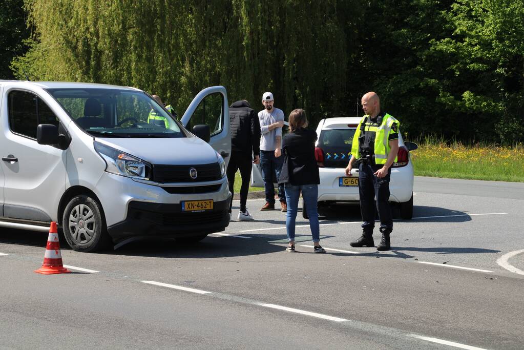 Schade bij ongeval op kruising