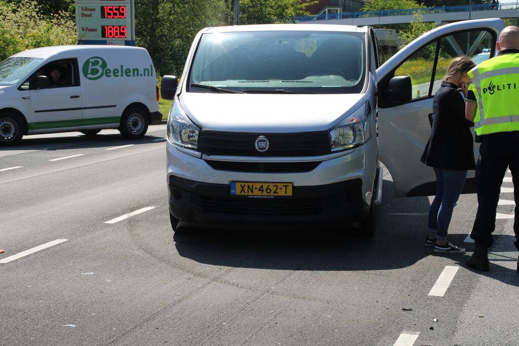Schade bij ongeval op kruising