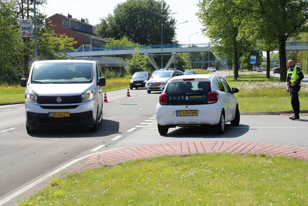 Schade bij ongeval op kruising