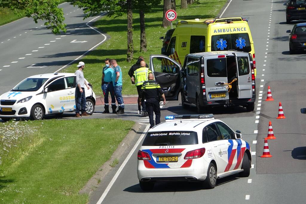 Schade bij ongeval op kruising