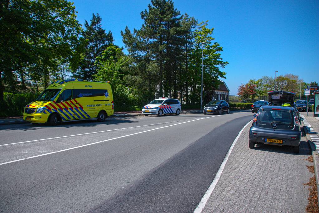 Schade na kettingbotsing tussen drie voertuigen