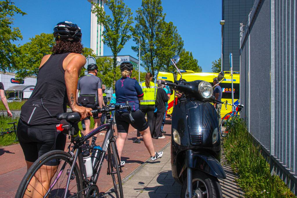 Scooterrijder gewond bij ongeval