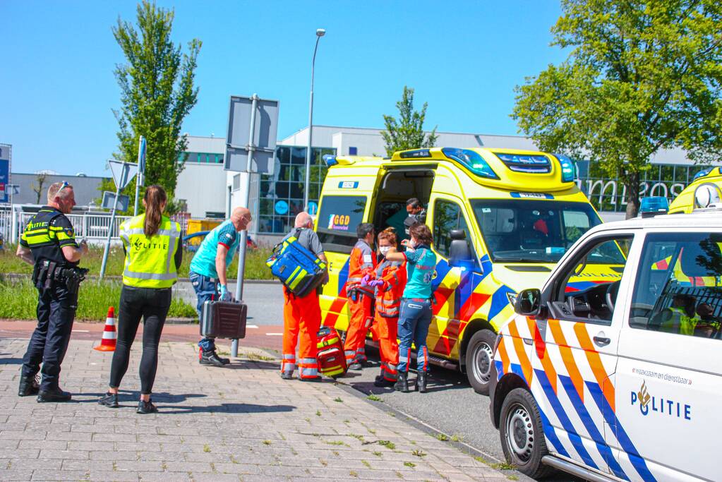 Scooterrijder gewond bij ongeval
