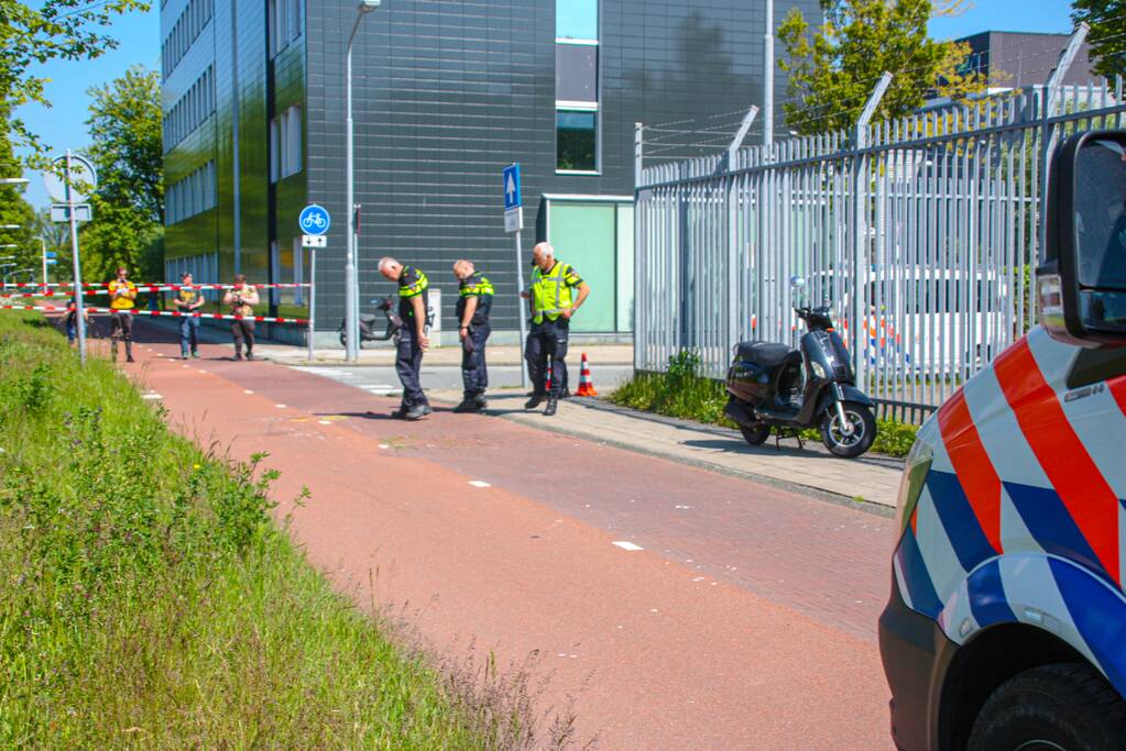 Scooterrijder gewond bij ongeval