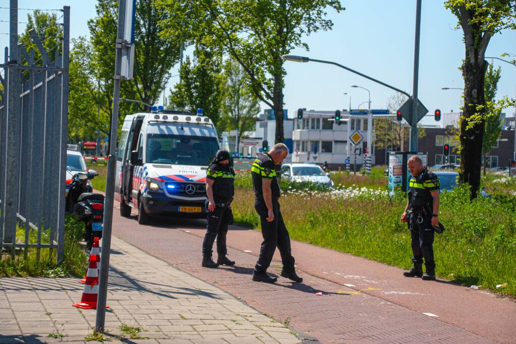 Scooterrijder gewond bij ongeval
