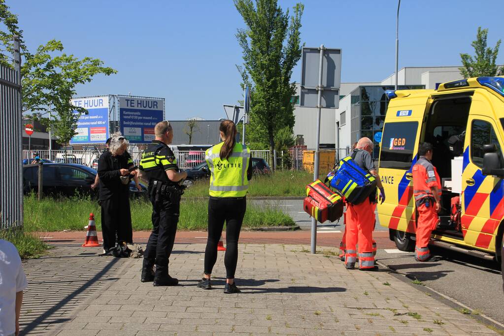 Scooterrijder gewond bij ongeval