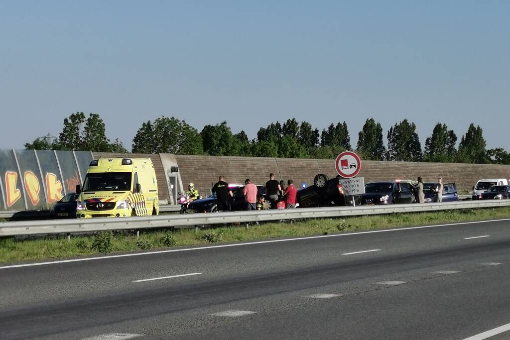 Meerdere voertuigen betrokken bij ongeval