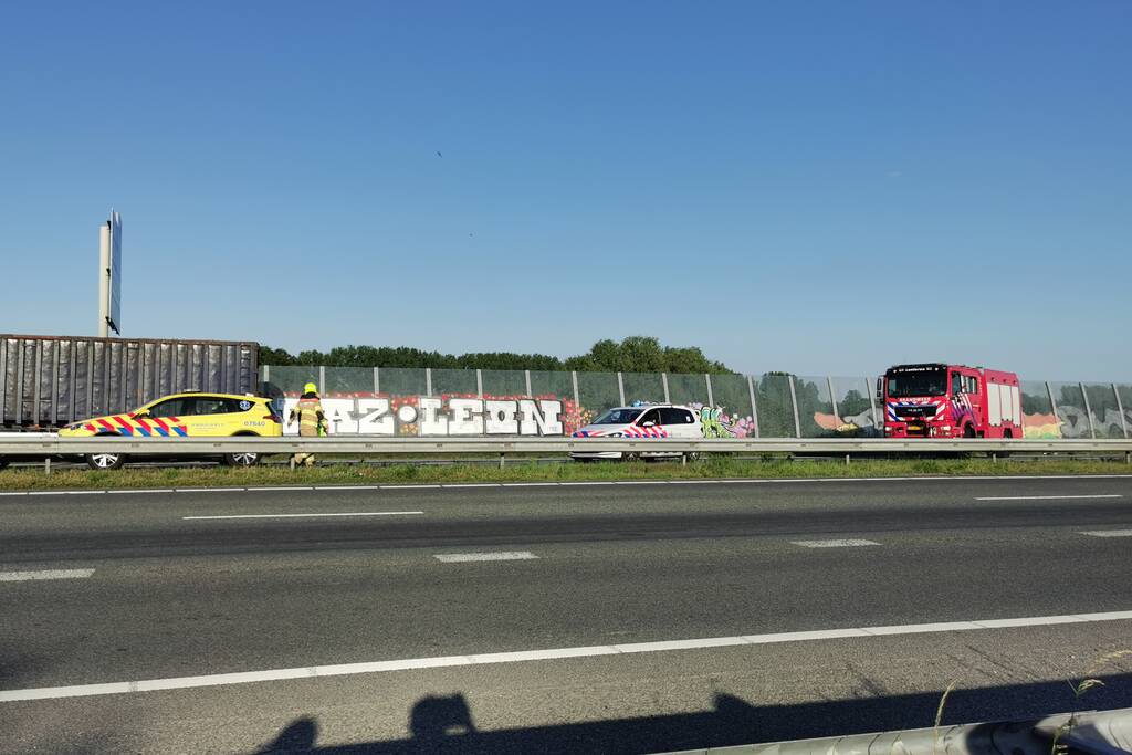 Meerdere voertuigen betrokken bij ongeval