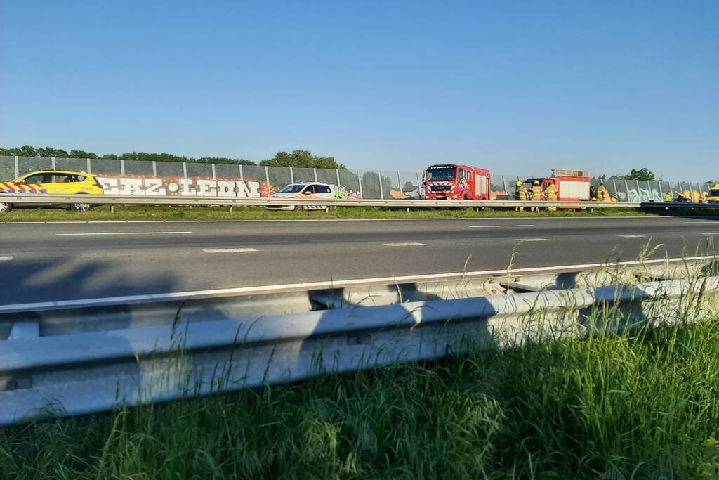 Meerdere voertuigen betrokken bij ongeval
